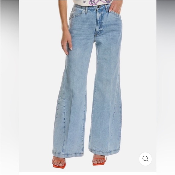 Frame le slim palazzo jean jeans wide leg size 27 - Picture 2 of 11